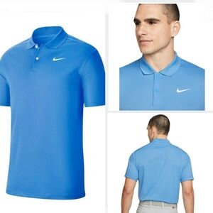Nike Men's Sky Blue Polo Shirt